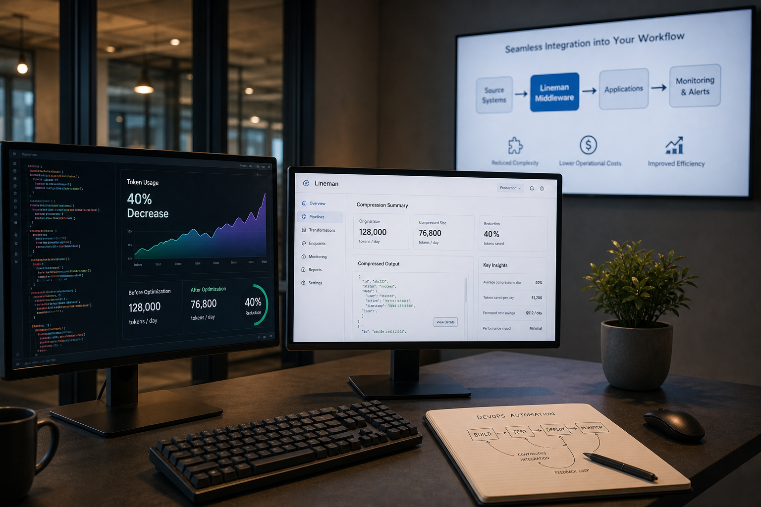 How Prompt Compression Middleware Cuts DevOps LLM Costs